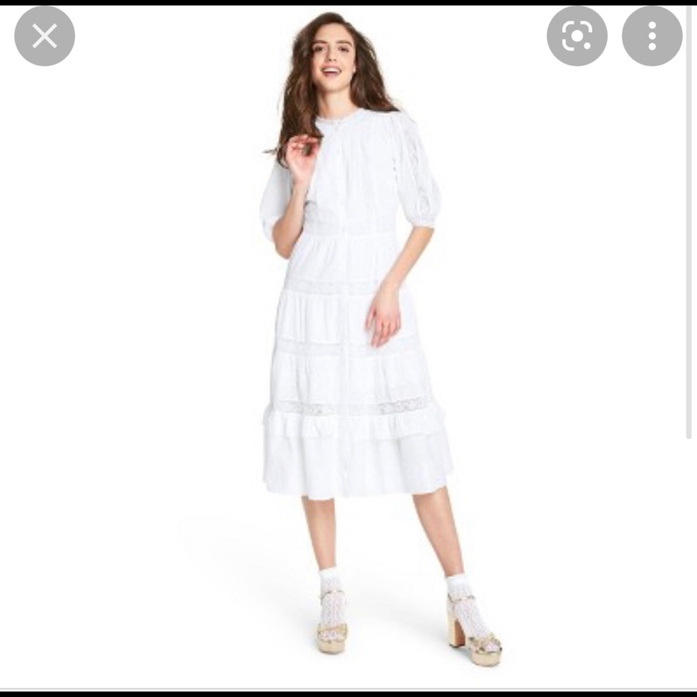 Loveshackfancy for target white dress size 4